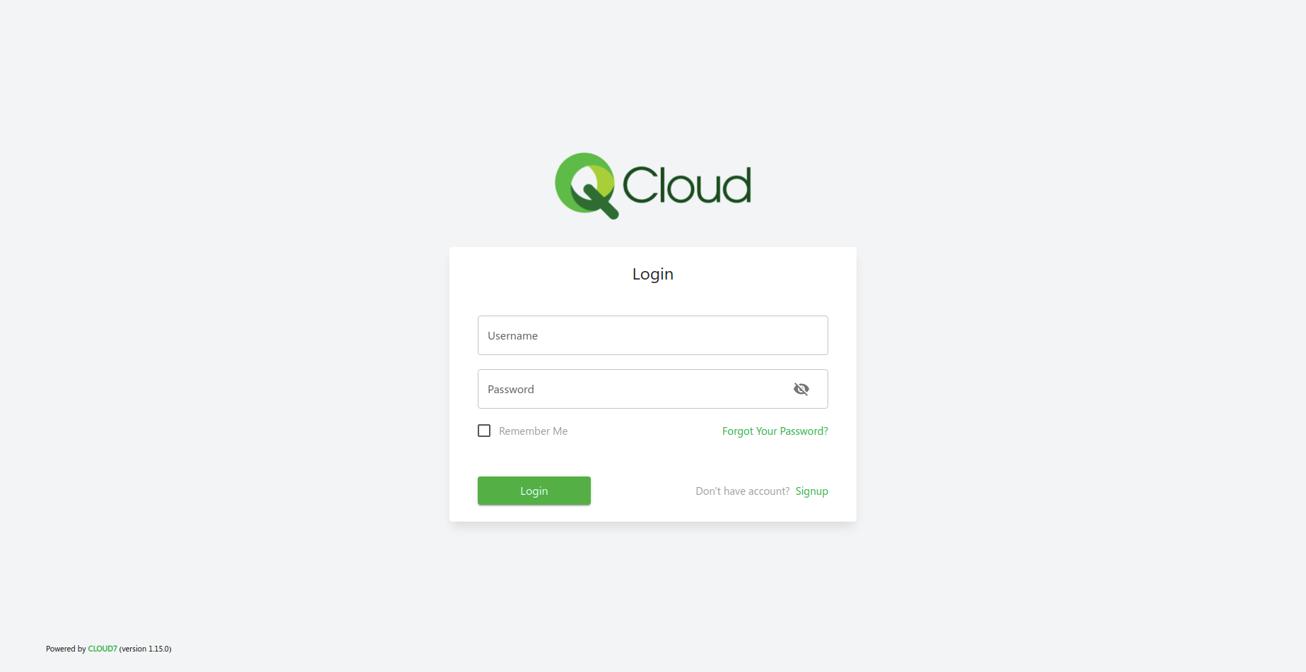 QCloud Console Portal (CMP)